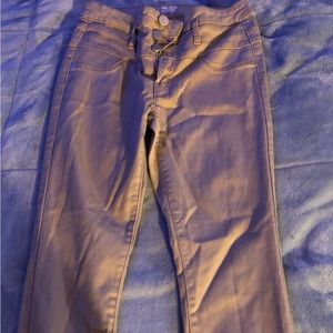 Tan high waisted kakis